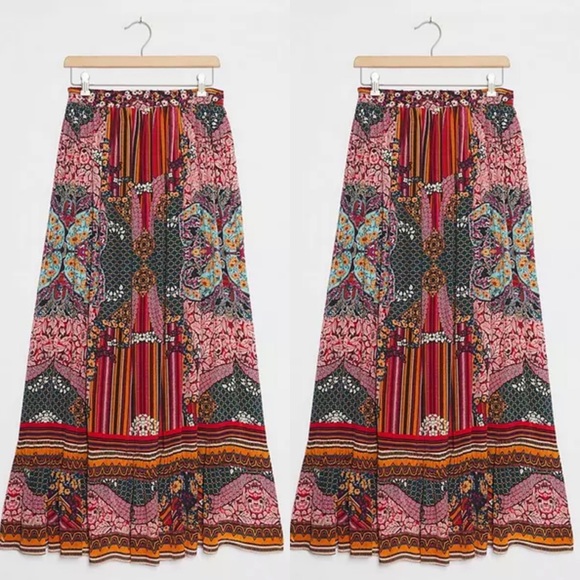 New Bhanuni by jyoti Allaire High-Low Maxi Skirt - Picture 2 of 8